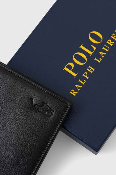 Портфейл Polo by Ralph Lauren Polo Ralph Lauren Leather Wallet Черно | 405913723, 3