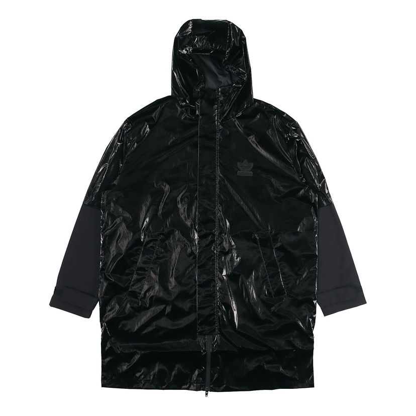 Дъждобран adidas Originals Originals Liquid Metal Windbreaker Черно | GT7293