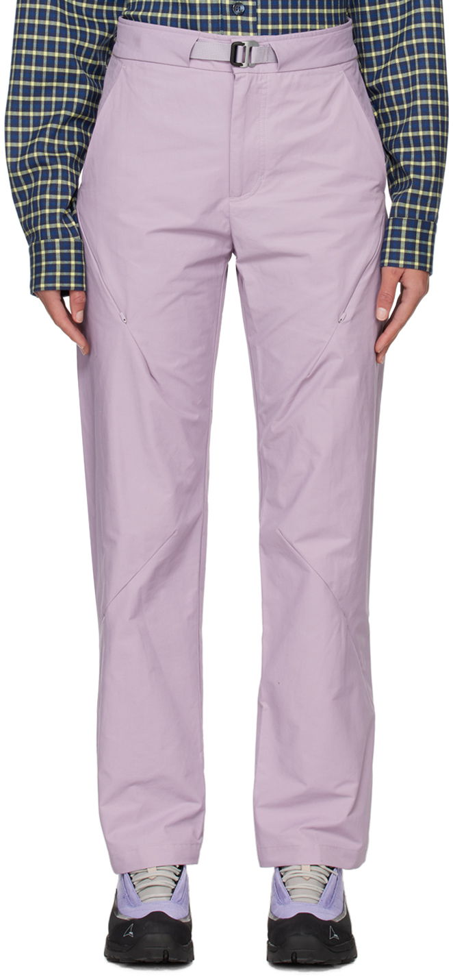 Карго панталони Post Archive Faction (PAF) Zip Hiking Trousers Лилаво | BTPR-L, 0