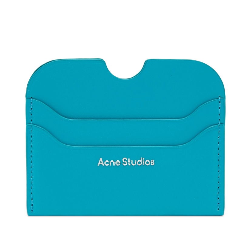 Портфейл Acne Studios Elmas Large S Card Holder Синьо | CG0234-AAJ