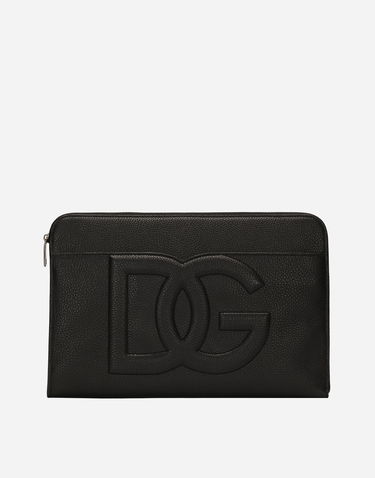 Портфейл Dolce & Gabbana Large Deerskin Clutch Черно | BM2337A803480999, 0