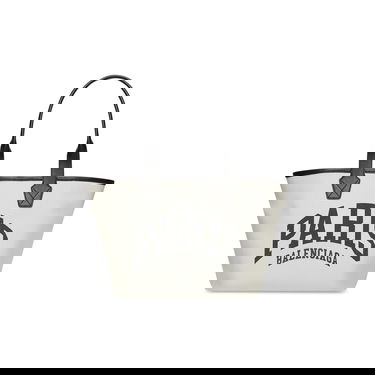 Голяма пазарска чанта Balenciaga Cities Paris Jumbo Small Tote Bag Бежово | 692068 2106M 9911, 1