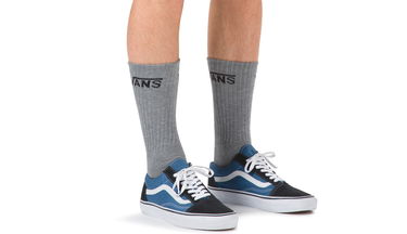 Чорапи Vans Vans Classic Crew 3-Pack Socks Сиво | VN000XSEHTG, 2