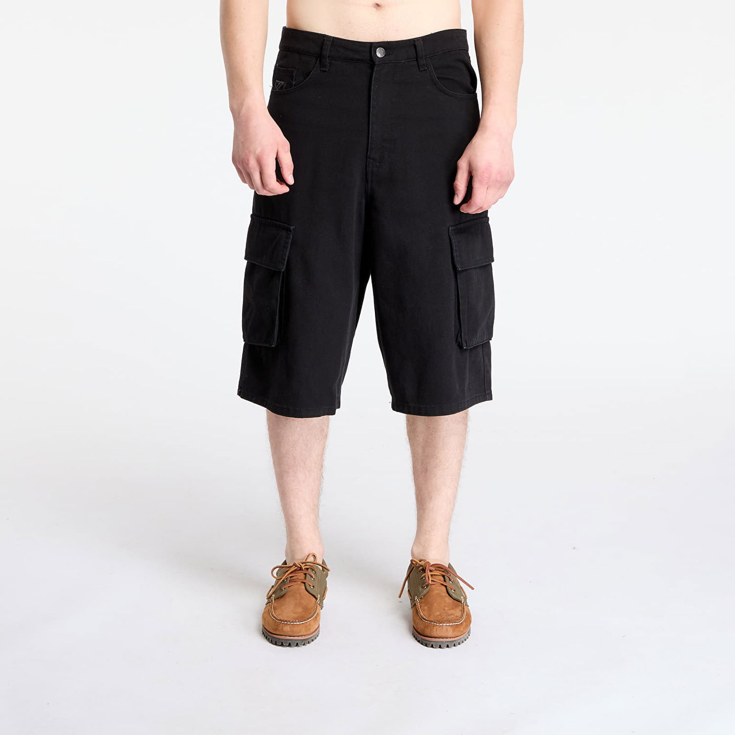Къси панталони Karl Kani Karl Kani Og Baggy Twill Shorts Черно | PD00005500, 0