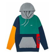 Patchwork Fleece Hoodie