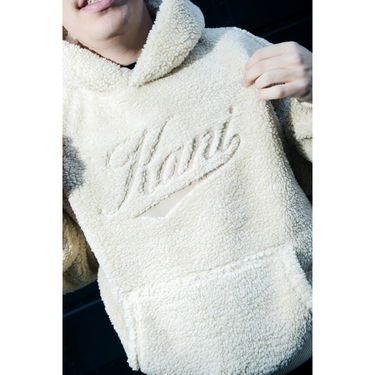 Суитчър Karl Kani Cursive Varsity Teddy Os Hoodie Бежово | PD00008925, 2