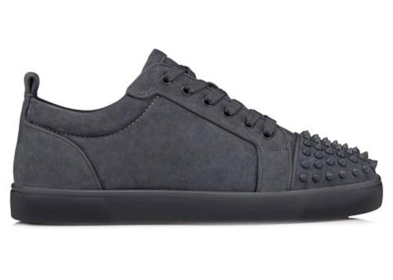 Кецове и обувки Christian Louboutin Louboutin Louis Junior Spikes Сиво | 3230862I395, 0