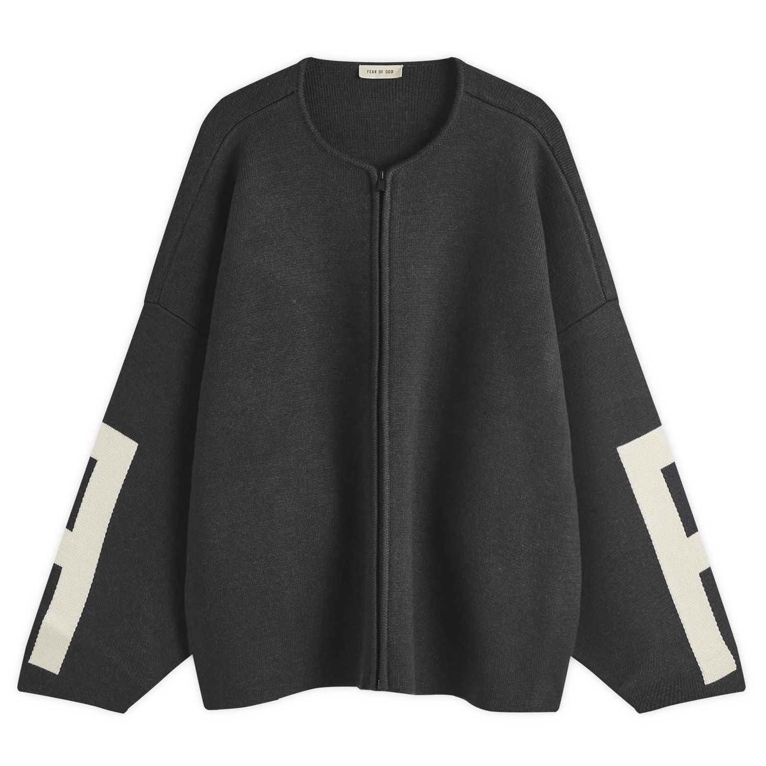 Пуловер Fear of God Full Zip Sweater Jacket Черно | FG24FW20-0172MER-973, 0