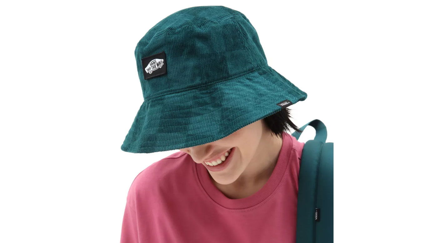 Шапка Vans Corduroy Bucket Hat Синьо | VN0A7RXK60Q, 1