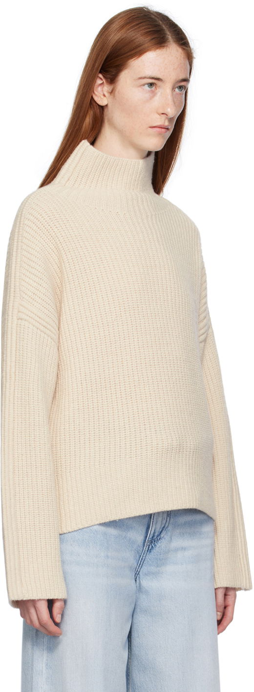 Пуловер rag & bone Rag & Bone Connie Turtleneck Sweater Бежово | WAS23F001SL01, 1