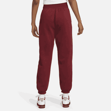 Спортни панталони Nike Phoenix Fleece Oversized Pant Бургунди | DQ5887-677, 1