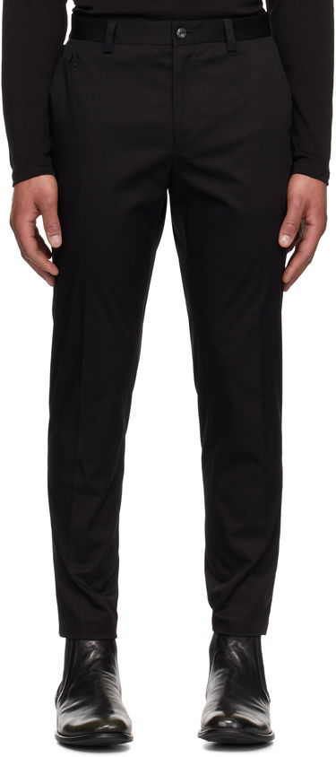 Панталони Dolce & Gabbana Dolce&Gabbana Twill Trousers Черно | GY6IEZGJ090, 0