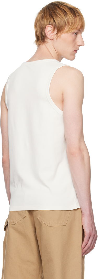 Потник JW Anderson JW Anderson Henley Woven Tank Top Бяло | JO0267-PG1810, 2