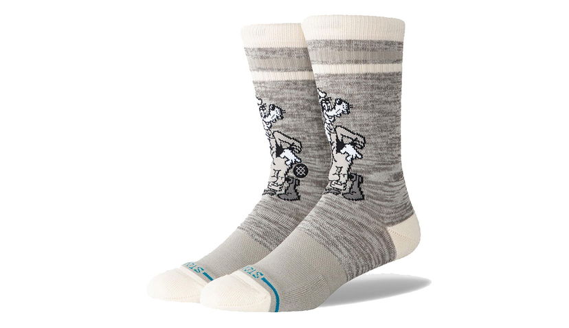 Чорапи Stance Vintage Goofy Crew Socks Сиво | A556A25VIN-MUL