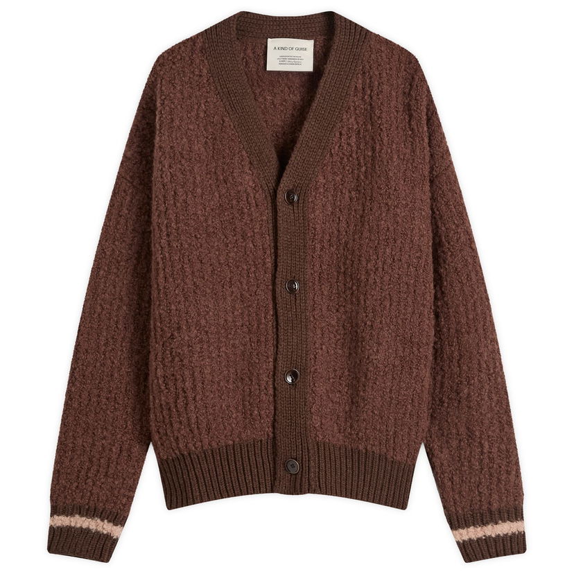 Пуловер A Kind of Guise A Kind of Guise Khuder Knit Cardigan Кафяво | 574-10541-144
