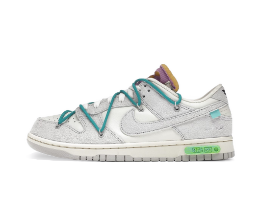 Кецове и обувки Nike Off-White x Dunk Low "Lot 36 of 50" Бяло | DJ0950-107