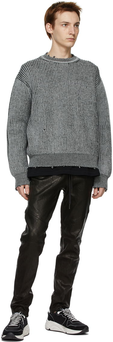 Пуловер John Elliott John Elliott Wool Structure Sweater Сиво | D101P5720A, 3