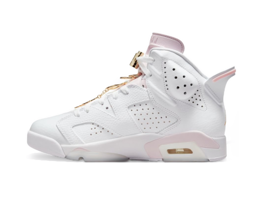 Кецове и обувки Jordan Air Jordan 6 Retro "Gold Hoops" W Бяло | DH9696-100