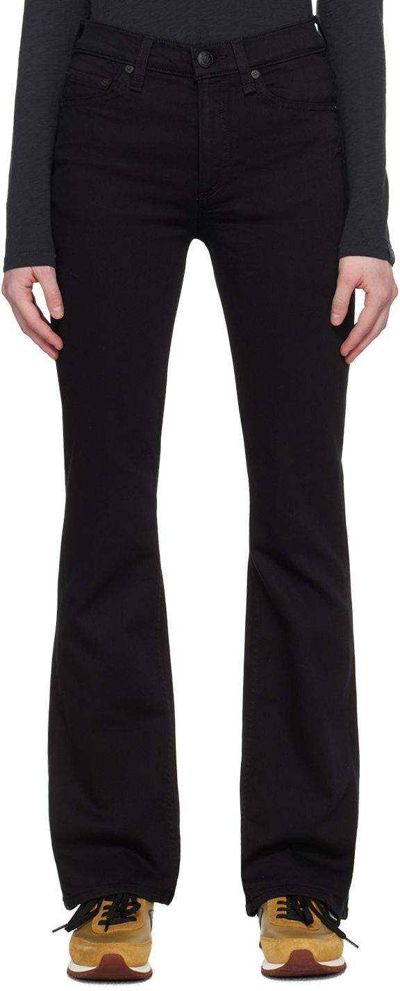 Дънки rag & bone Rag & Bone Peyton Bootcut Jeans Черно | WDD23S2928N5PE, 0
