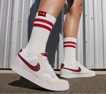Кецове и обувки Nike W COURT VISION LO Бяло | fq7628-100, 4