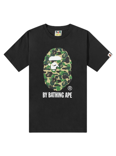 Тениска BAPE ABC Camo By Bathing Ape T-Shirt Black/Green Черно | 001TEJ301006M-BLKGRN