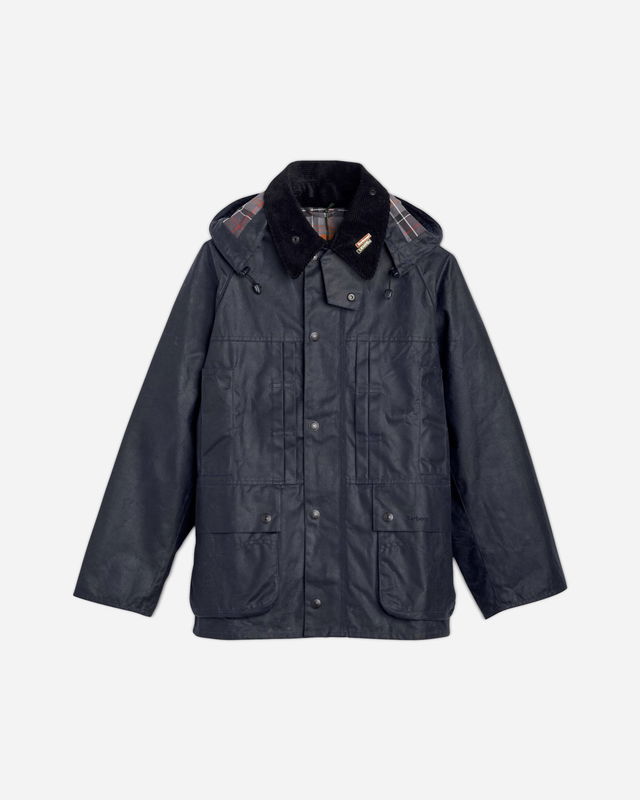 Oversized Bedale Waxed Jacket