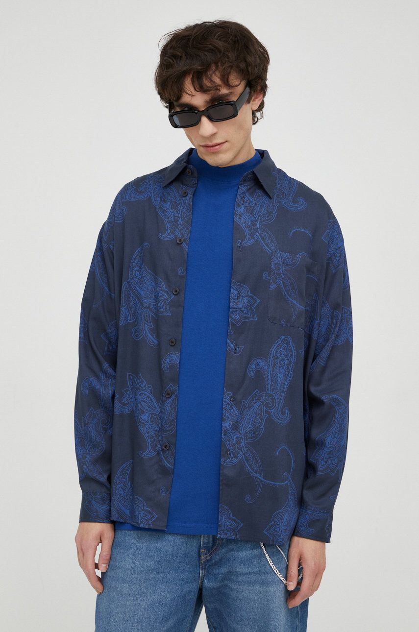 Риза Samsoe Samsoe Luan J Shirt Тъмно синьо | M22300048, 0