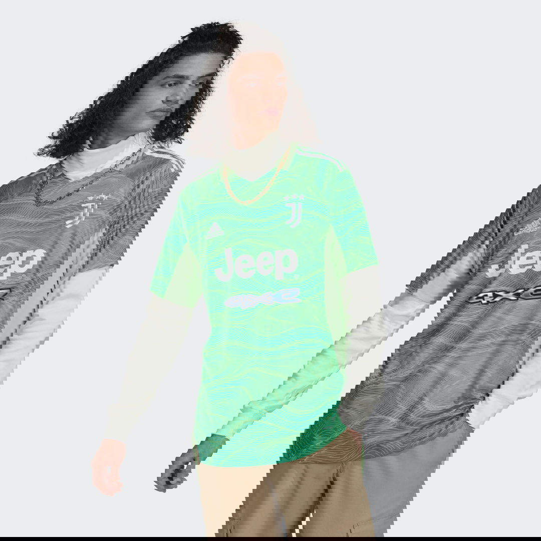 Фланелка adidas Originals Juventus 21/22 Goalkeeper Jersey Зелено | GM7182, 0