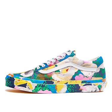 Кецове и обувки Vans Old Skool KENZO Floral Yellow Многоцветен | VN0A4P3X01H, 2