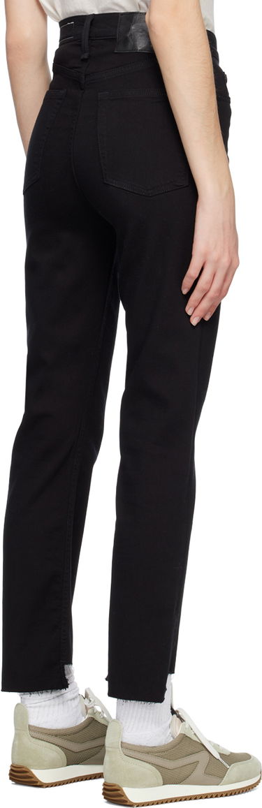 Дънки rag & bone Wren Straight Leg Jeans Черно | WDD23S2913N5BN, 2