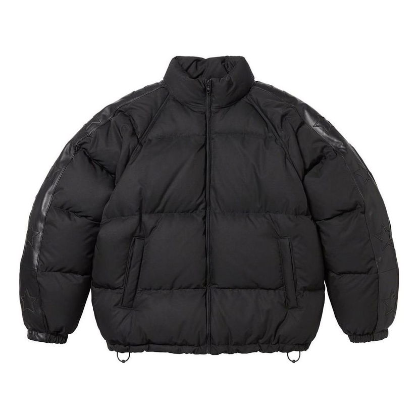 Пухо яке Supreme Star Sleeve Puffer Jacket Черно | SUP-FW23-235