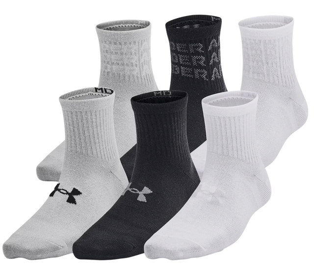 Essential 6pk Quarter Socks