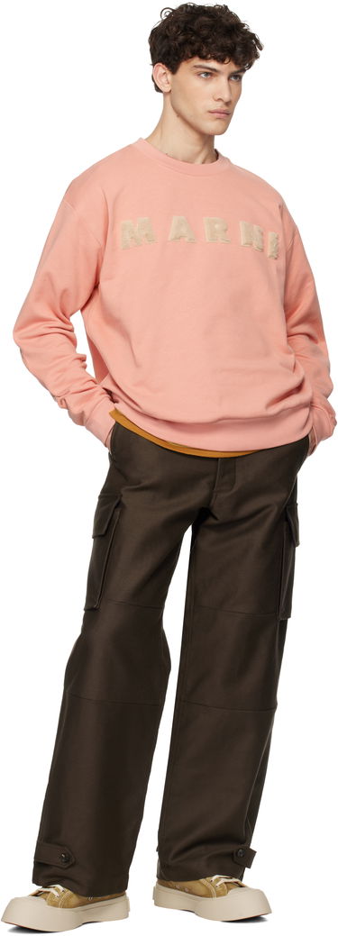 Карго панталони Marni Marni Organic Cotton Cargo Pants Кафяво | PUMU0169A1 TCY36, 3