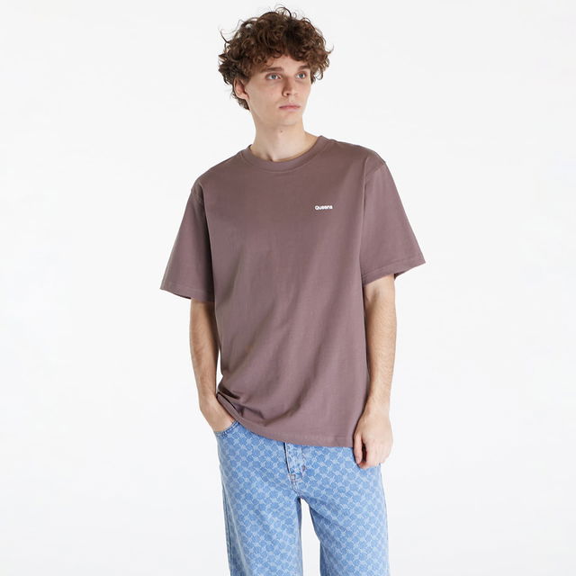 Essential T-Shirt With Contrast Print Mauve