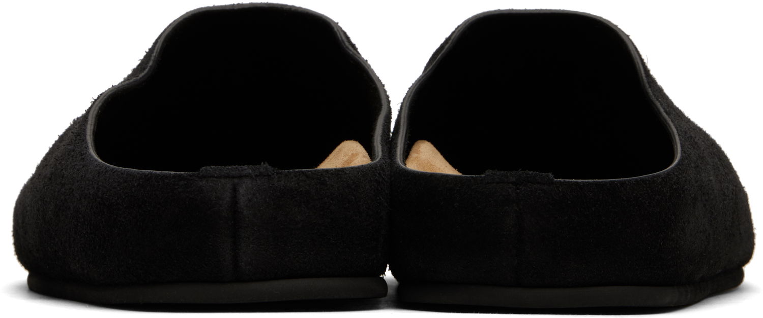 Облекло The Row The Row Hugo Suede Slides Сиво | F1486-L25, 1