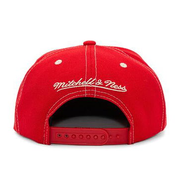 Шапка с козирка Mitchell & Ness Contrast Natural Snapback Hwc Philadelphia 76Ers Red Червено | HHSS6725-P76YYPPPRED1, 1