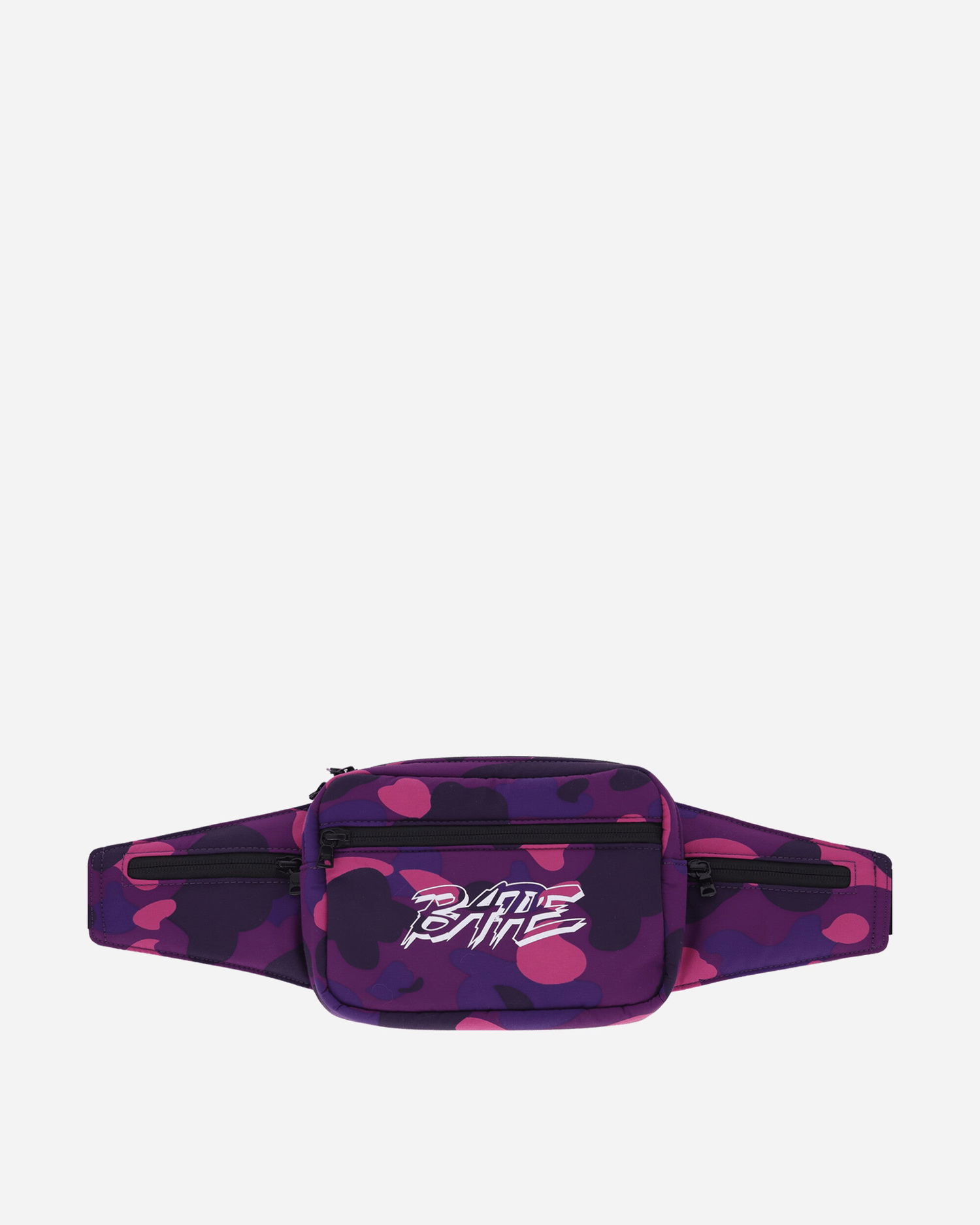 Чанта за кръста BAPE Camo Waist Bag Лилаво | 1F80182013 002, 1