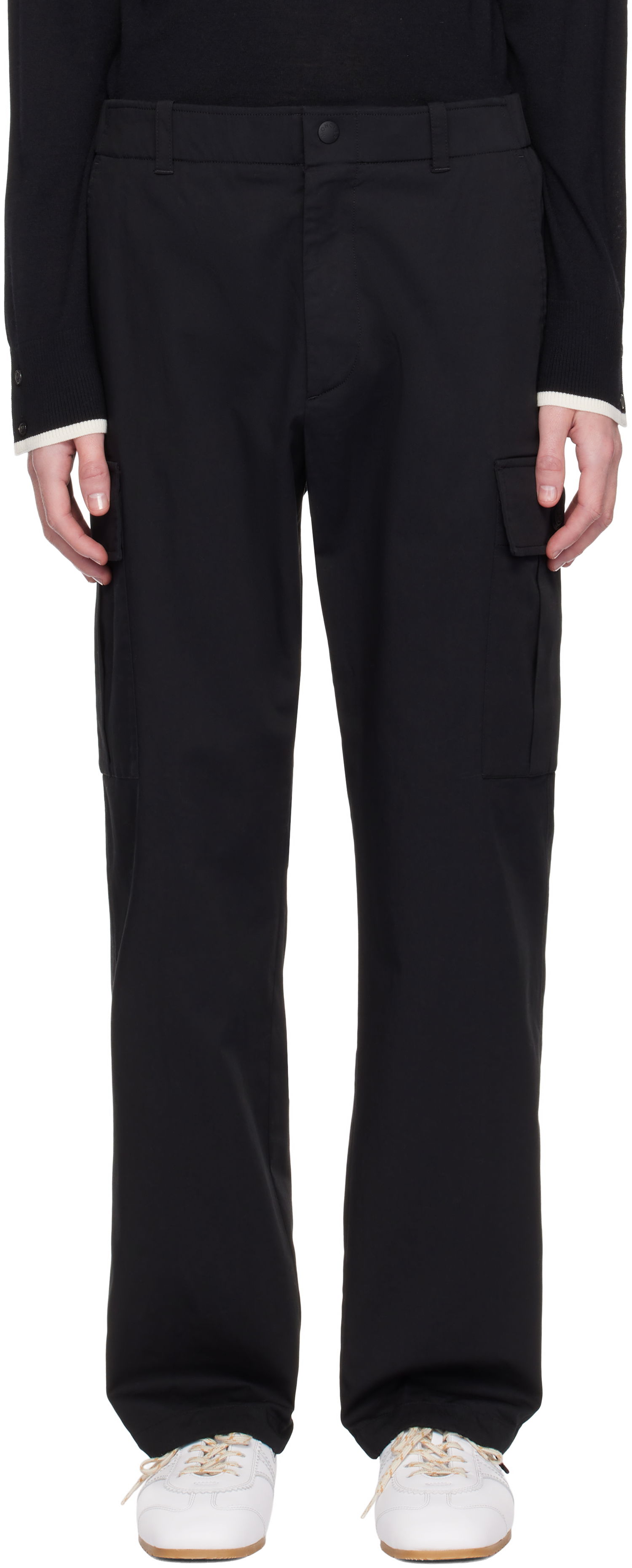Карго панталони Moncler Moncler Twill Cargo Pants Черно | K10912A00001598C9, 0