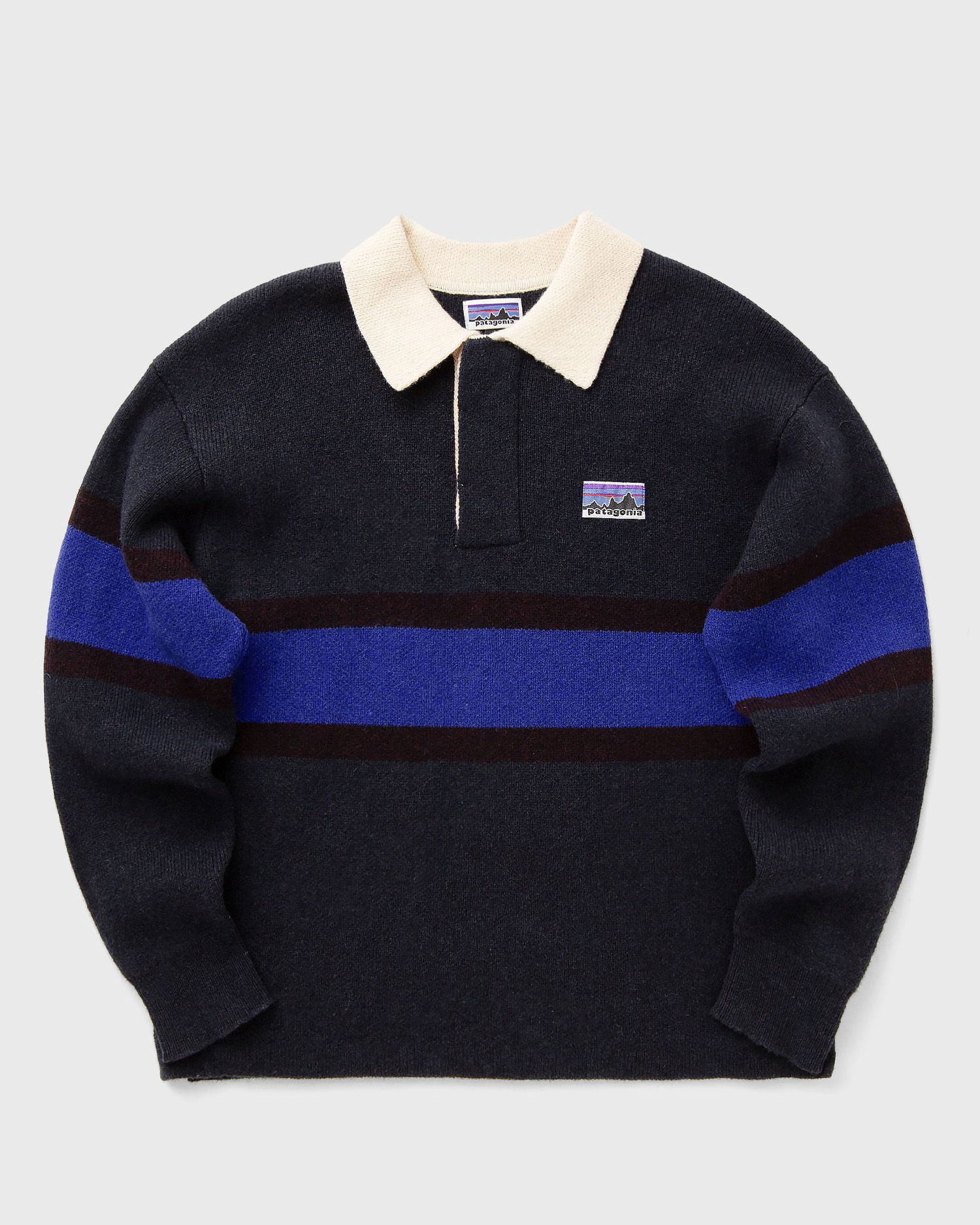 Пуловер Patagonia Striped Recycled Wool-Blend Rugby Sweater Многоцветен | 50900-RBSU, 0