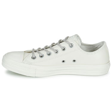 Кецове и обувки Converse CHUCK TAYLOR ALL STAR LEATHER OX Бяло | 163342C, 3