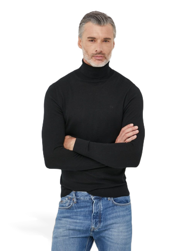 Пуловер CALVIN KLEIN Jeans Sweater Черно | K10K110420.9BYY