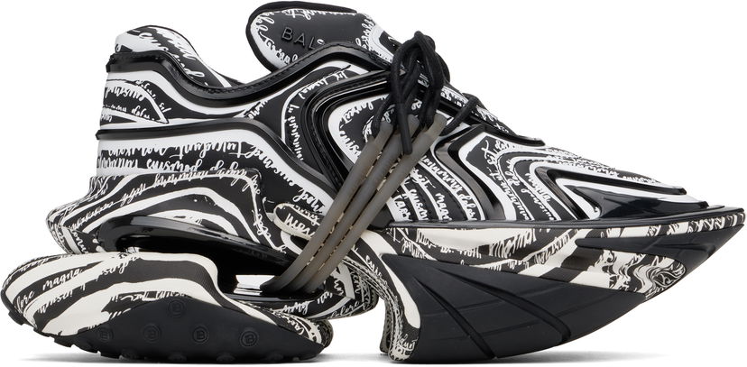 Кецове и обувки Balmain Balmain Unicorn Wave Черно | EM1VI362KRCT
