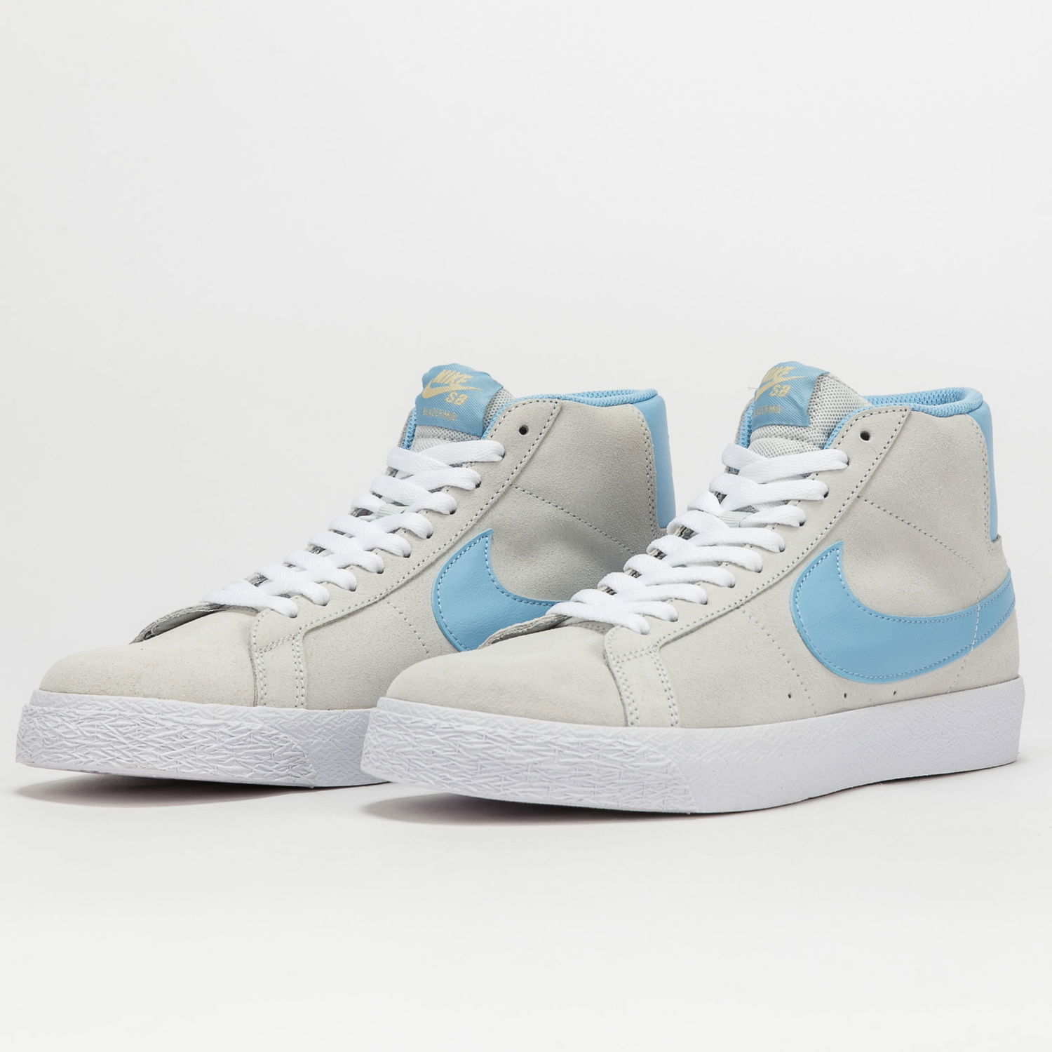 Кецове и обувки Nike SB Zoom Blazer Mid Сиво | 864349-008, 1