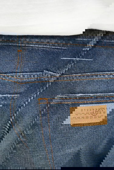 Дънки Maison Margiela MM6 Maison Margiela Loose Fit Jeans Синьо | SH2LA0037.S30844.964, 3