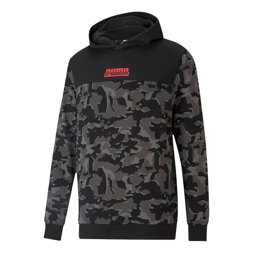Суитчър Puma Camo Printed Hoodie Черно | 588499-01
