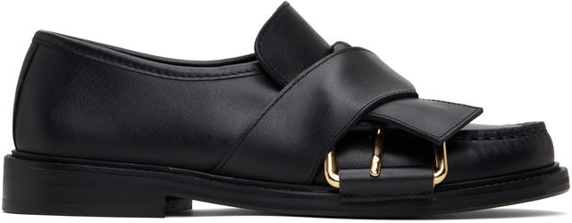 Moschino Belted Up Loafers