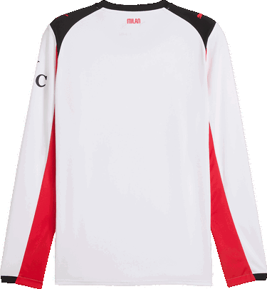 Фланелка Puma ACM Away Replica LS Jersey 2025/26 by Puma Бяло | 779972-02, 2