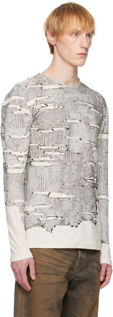 Тениска Diesel Diesel K-Cadmo Long Sleeve T-Shirt Бяло | A18119-0AFBV-129, 1