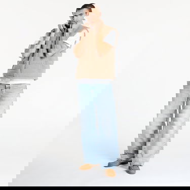 Жилетка Urban Classics Basic Teddy Puffer Vest Бежово | TB7939-01279, 4