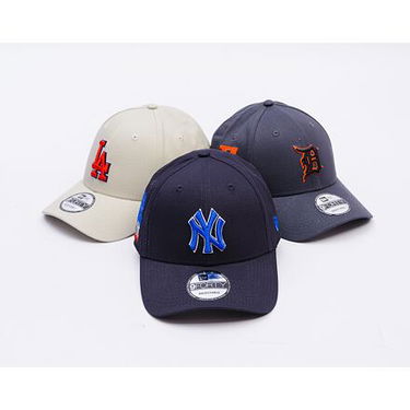 Шапка с козирка New Era New Era MLB Side Patch 9FORTY NY Yankees Adjustable Cap Тъмно синьо | 60595231, 4